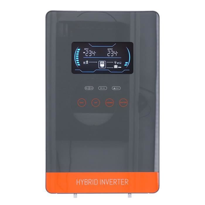 Onduleur Solaire 3000VA 2400W, Convertisseur Pur Sinus PWM DC 24V