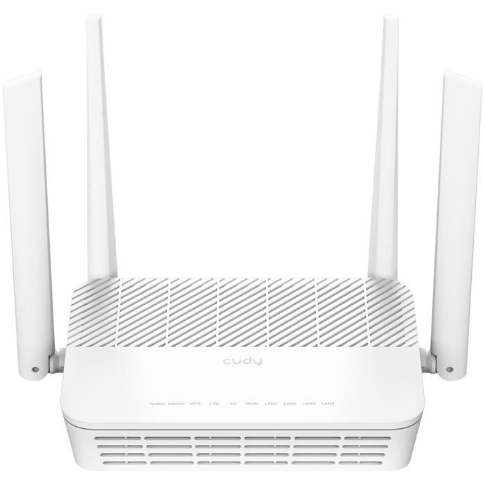 Routeur WiFi 6 – CUDY – AX3000 – WAN 25 Gbit/s – 4 Ports RJ45 – MU-MIMO