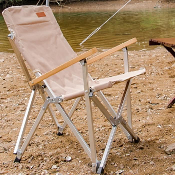 Chaise De Camping Confortable Avec Accoudoirs - Evasion Randonnée