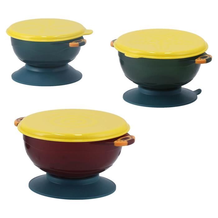 Toyvian Bol Bébé Inox Isotherme Avec Couvercle – Bol Repas Enfant Anti-Brûlure, Garde Chaud/Froid Longtemps, Rose Adorable Pour Tout-Petit