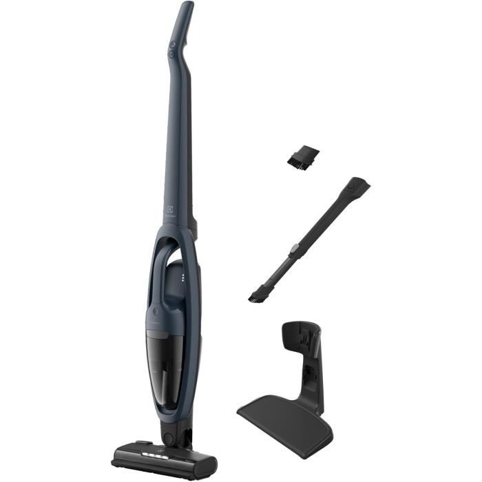 Electrolux 500 Clean Aspirateur balai sans fil 2 en 1 Brosse Auto nettoyante Jusqu'à 50 min d'Autonomie 58 % de Plastique Recyclé