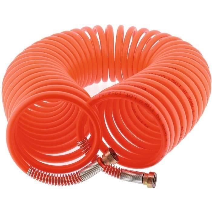 Tuyau air comprimé en Spirale extensible jusque 10 mètres