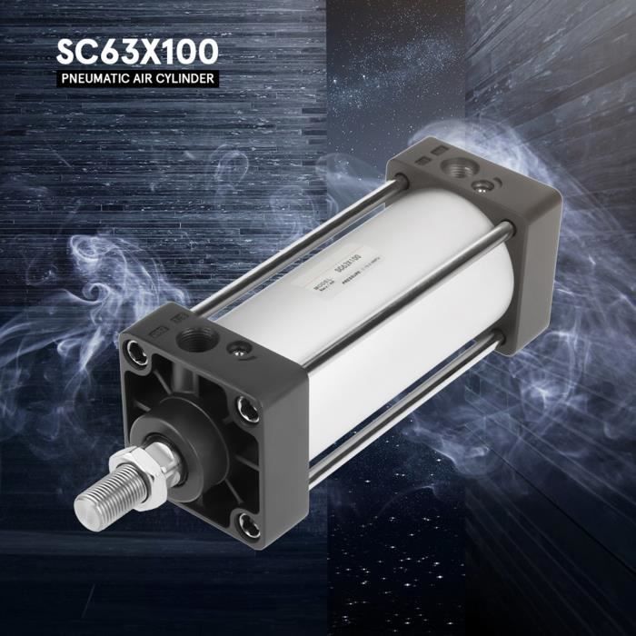 Cylindre Pneumatique Standard SC 40-1000 Double Effet - Alésage 40mm Course 1000mm