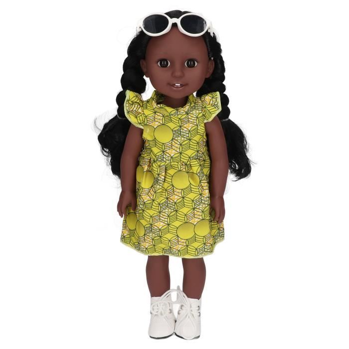 Poup e fille noire Poup e Femme Exquise 15 Pouces Poup e Noire