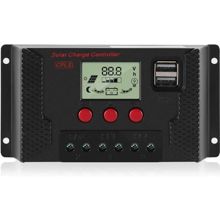 Contrôleur De Charge 10A Pour Panneau Solaire - Leroy Merlin