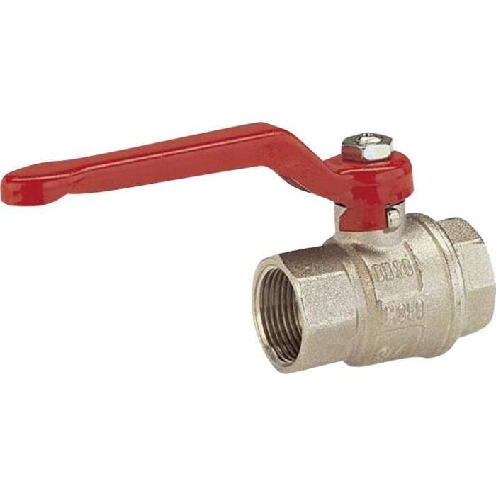 Gardena Robinet à boisseau sphérique - 07336-20 - Libération rapide de leau - Arrosage de jardin - Chrome mat