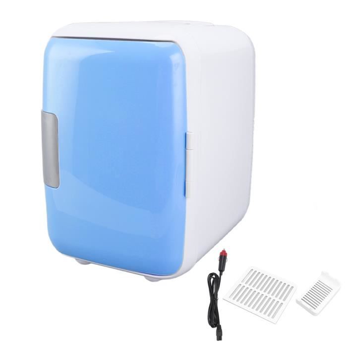 Réfrigérateur de voiture GOTOTOP SUCMini Fridge 4L Blanc Bleu