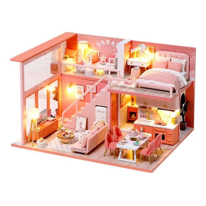 Cuisine de Maison de Poupée, Modèle Miniature de Fabrication Soignée