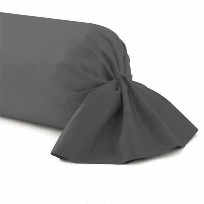 Taie De Traversin En Percale Safran 45x185 Cm Soft Percale
