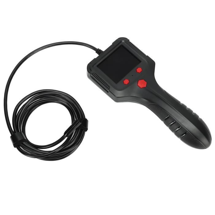 Endoscope industriel HURRISE - Caméra d'inspection numérique HD 1080P avec écran et 6 lumières LED
