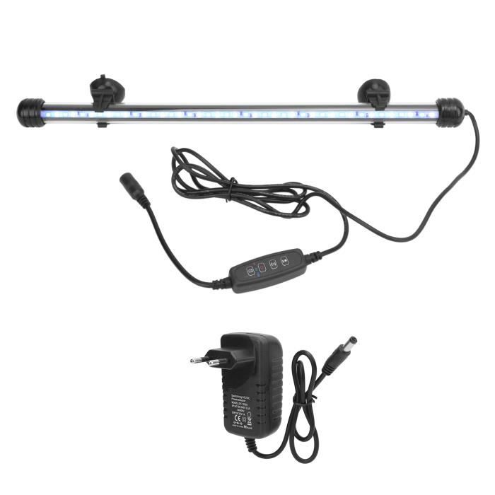 Comparer les prix de HURRISE Lumière LED pour aquarium Éclairage d'aquarium étanche à l'eau pour aquarium avec lumière LED 3 modes dimmable