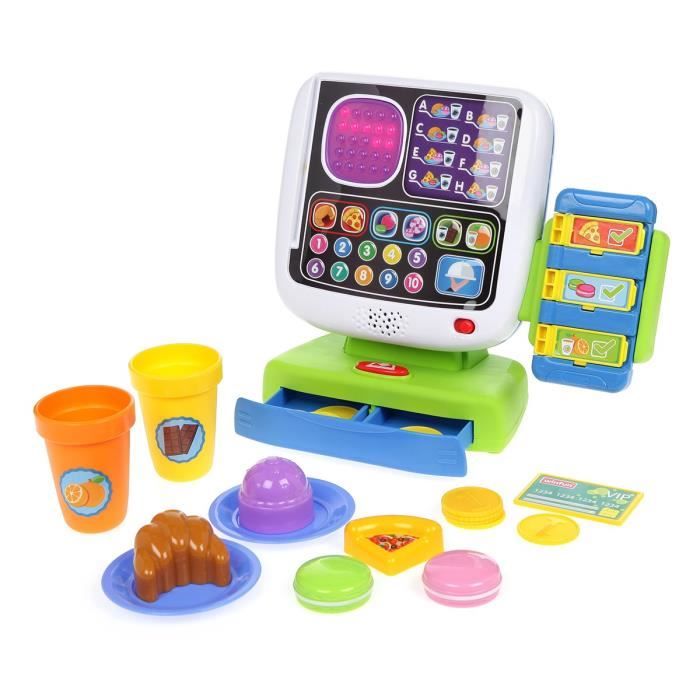 Winfun Set De Caisse Enregistreuse Factice Avec Accessoires Effets Sonores Cdiscount Jeux Jouets