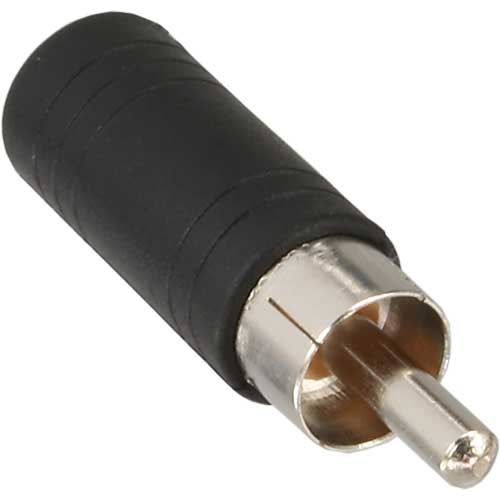 INLINE Audio Adapter - Cinch Stecker auf 3,5mm Klinke Buchse - Mono