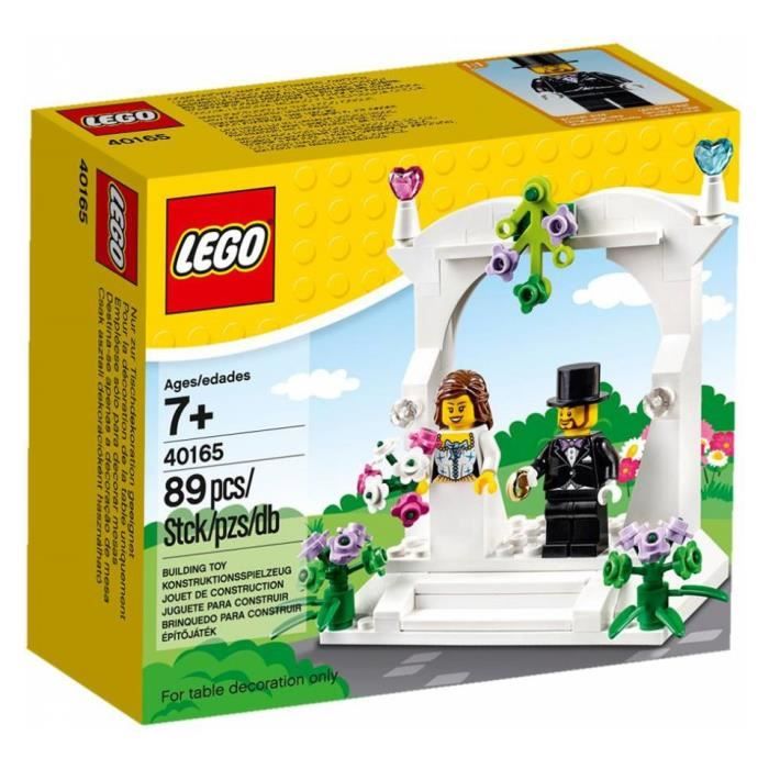 LEGO 40165 Petit cadeau de mariage - Cdiscount Jeux - Jouets