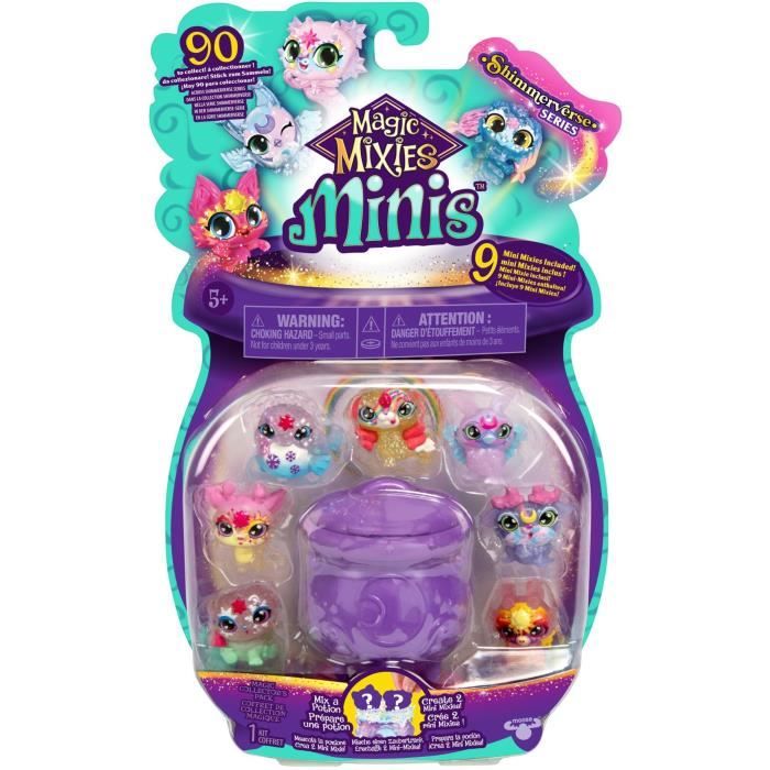 pack 9 figurines Minis Magic Mixies - vue 2