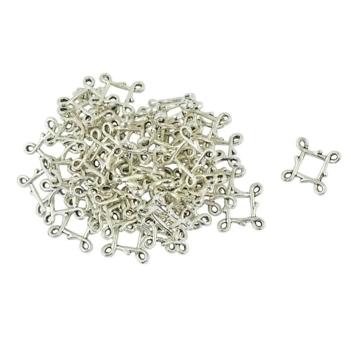 20pcs Breloques Chien Tibétain Antique Argent - Charms Pendentifs Pour Bijoux Et Créations UR URLIFEHALL