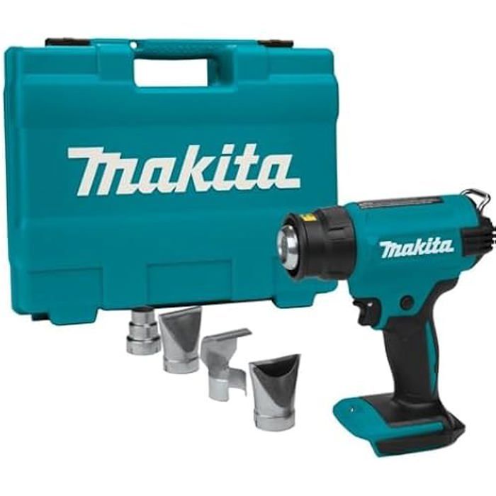 Décapeur thermique sans fil MAKITA DHG180ZK 18V Li Ion Produit seul Coffret inclus