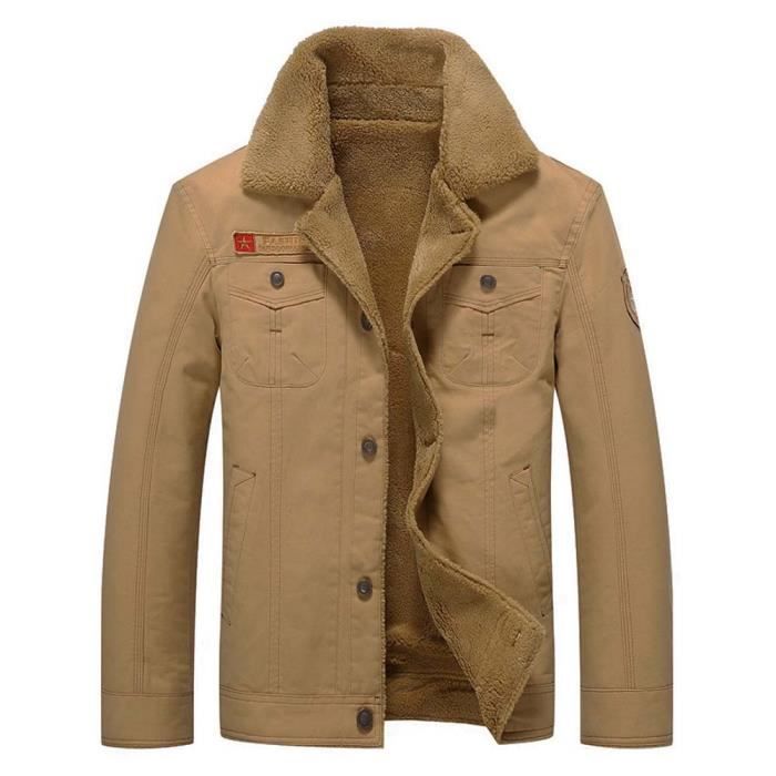 Veste militaire sales hiver homme