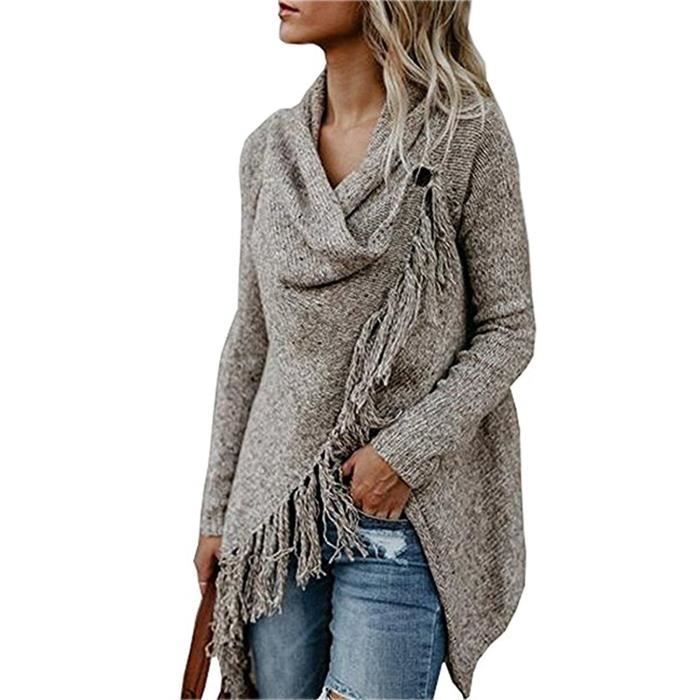 Gilet sale poncho femme