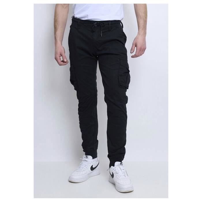 PANTALON CARGO Noir Homme