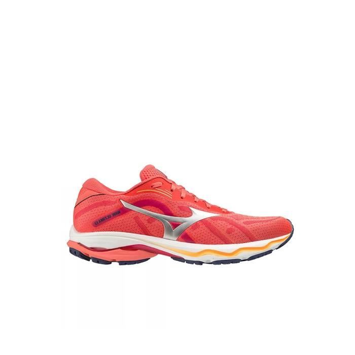 Chaussures de Running - MIZUNO - Wave Ultima - Orange - Foulée Universelle - Entraînement Régulier