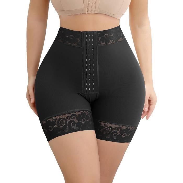 Gaine Amincissante Ventre Plat Noir Culotte Femme Taille Haute Panty Gainant Short Minceur Invisible Noir Cdiscount Pret a Porter
