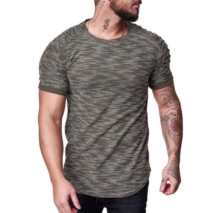 T shirt homme tendance discount