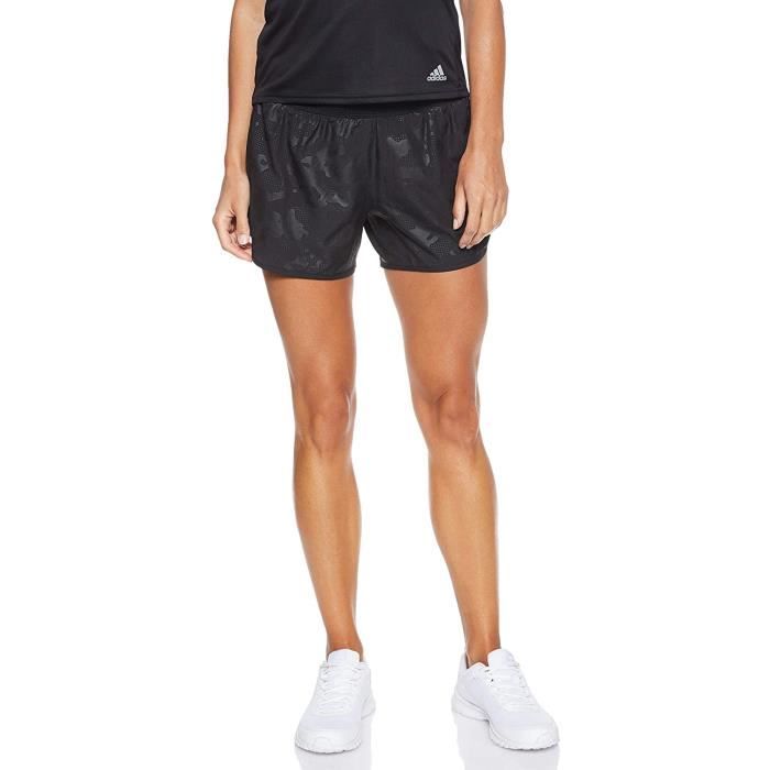 Adidas Short Femme Marathon 20 Camo Noir noir Cdiscount Pr t