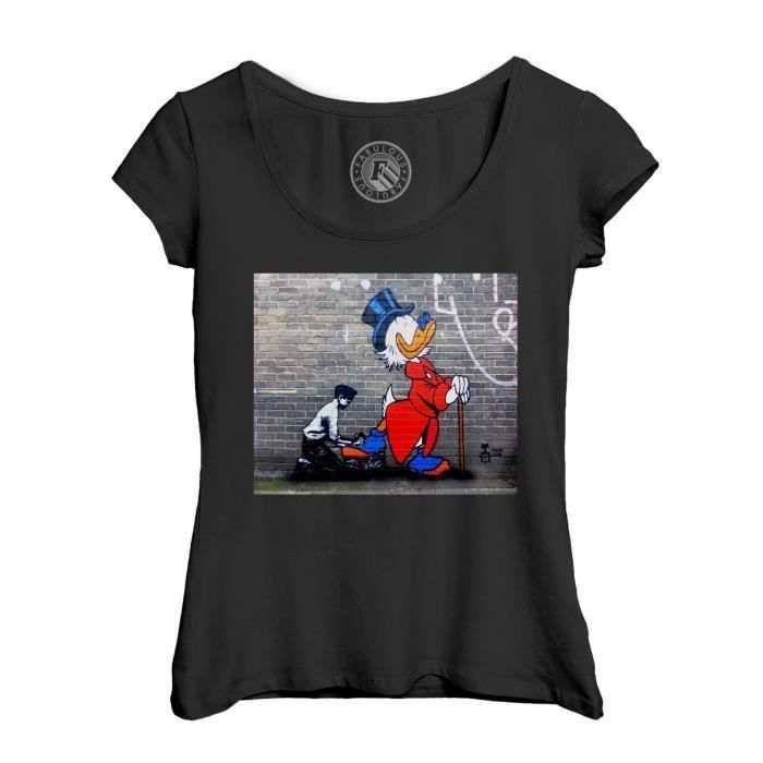 Haut / T-shirt Diabless Noir Et Gris - Taille 34, Coton, Quasi Neuf !