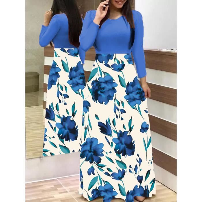 Robe Pull&Bear à Fleurs Noires - Taille XS Manches Longues - Style Smocké Court Printanier - Très Bon état