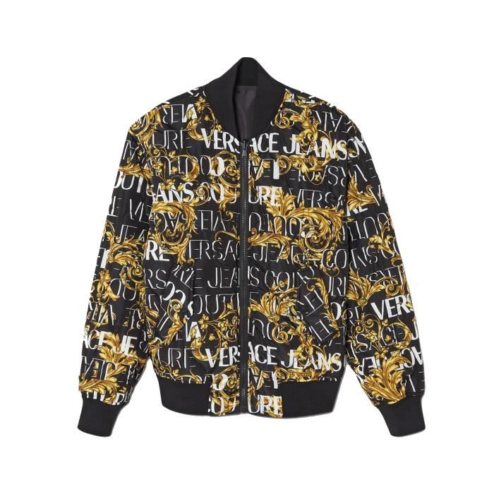 Versace jeans couture veste homme Versace Jeans Cout Homme10010201 Noir - Cdiscount Pr??t-?�-Porter