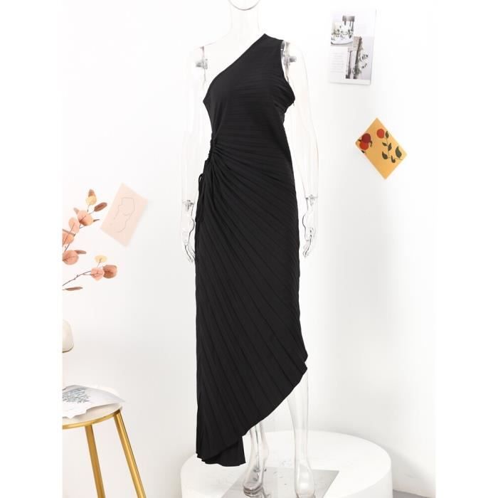 Robe Cocktail Nanette Lepore DEITY Noir ébène - Taille 0 - Volants Scintillants - Neuf Avec étiquettes