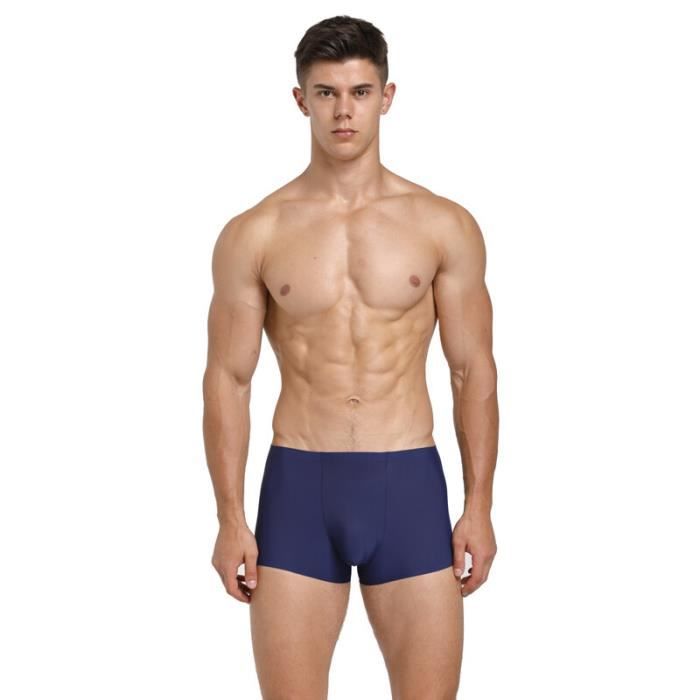 Boxer shorty Boxer de luxe sans couture pour homme sous vetement sexy 1 piece F956717703 Blanc Cdiscount Pret a Porter
