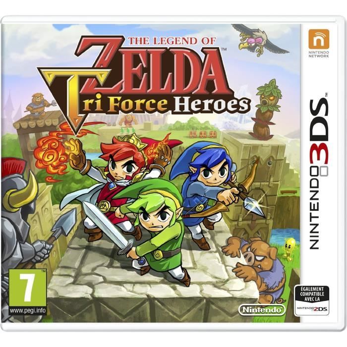 Juego The Legend Of Zelda: Tri Force Heroes Para Nintendo 3ds - vue 3