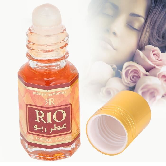 Huile Parfumée Concentrée Attar/Ittar 100% Pure - Flacon Roll-on 8ml, Parfum Au Choix, Valable Jusqu'en 2026