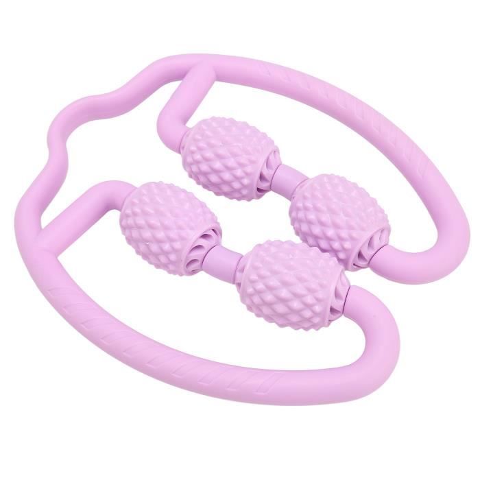 FaJoek Rouleau De Massage Musculaire 360° - Pour Jambes, Bras, Cou (9 Roues)