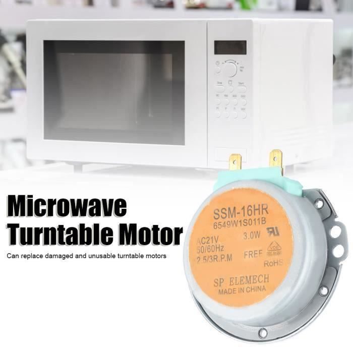 Motore Sincrono Per Forno A Microonde LG - Modello SSM-16HR 6549W1S011E, AC 21V 3W 50/60Hz, Per Il Vassoio Girevole
