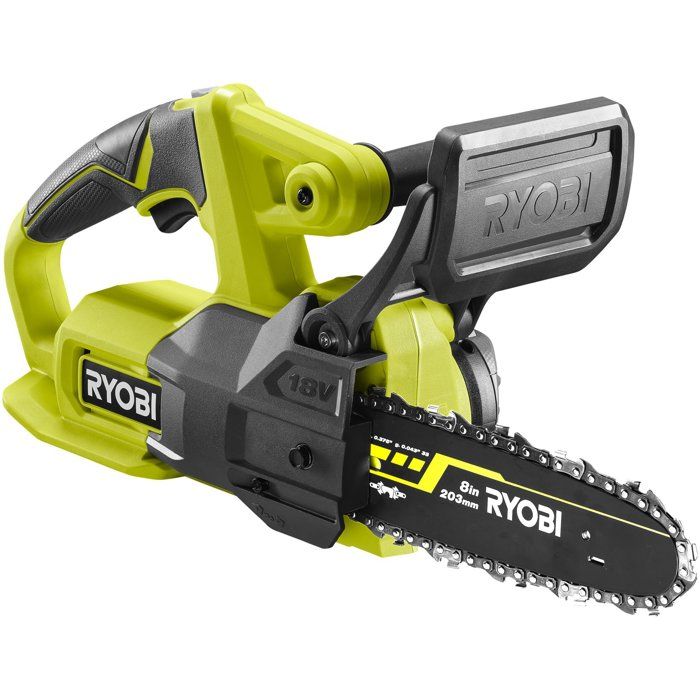 Tronçonneuse Ryobi RY18CS20A-0 – Guide 20 cm, Lubrification Auto, Sans Batterie