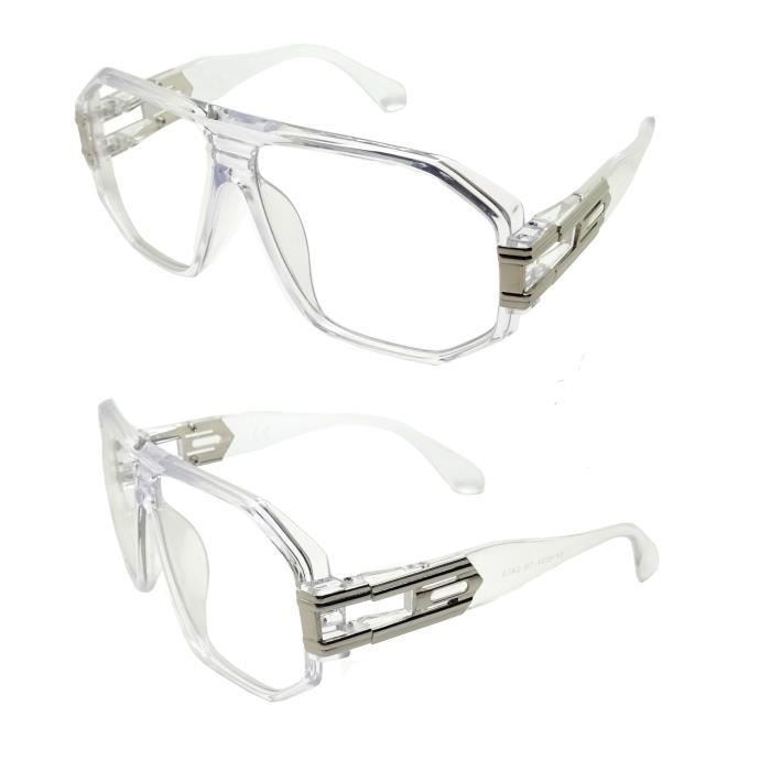Lunettes VUE Homme Femme Streetwear Luxe CRYSTAL Transparent