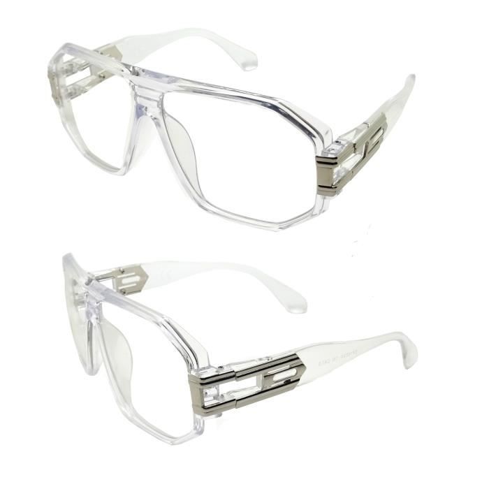 Lunettes VUE Homme Femme Streetwear Luxe CRYSTAL Transparent Argent Vintage  Old School - Achat / Vente lunettes de vue Lunettes VUE Homme Femme St -  Cdiscoun