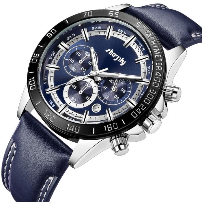 Montre Homme de Marque SHARPHY LUXE 2021 mode bracelet