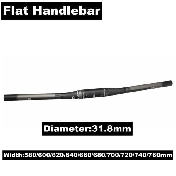 Tige De Guidon VTT Carbone Mat - Décalage 20mm, Universelle (neuve)