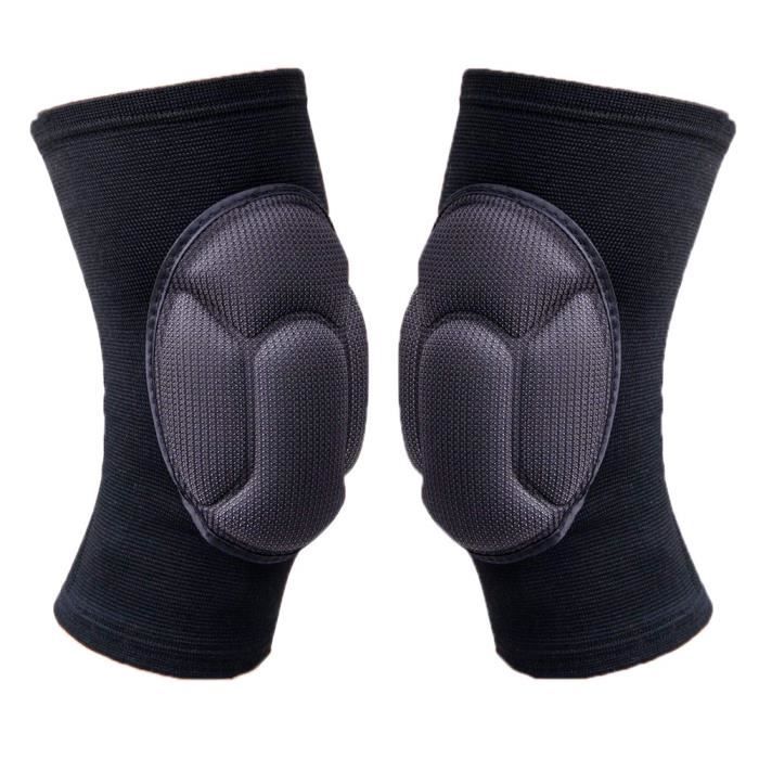 ONTYZZ Genouillères Épaisses Anti-Choc – Volley, Foot, Danse – Taille M/L – Lot 2 – Respirantes