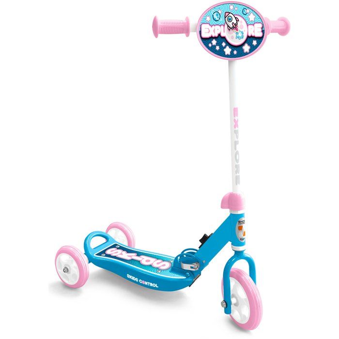 Trottinette 3 Roues STAMP Skids Control Explore – Pliable Antidérapante Hauteur Réglable - vue 5