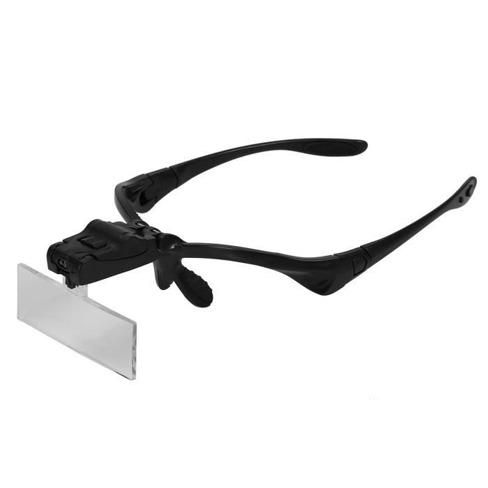 TMISHION Loupe serretête Tête de LED illuminée loupe grossissante