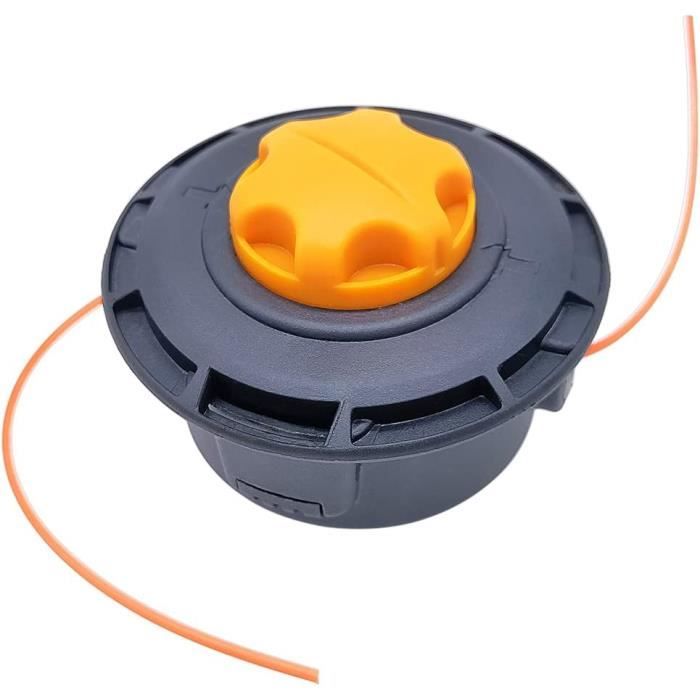 Tête De Débroussailleuse Universelle Avec Double Filetage Automatique M10 X 1,25 - Lot De 2 Pièces - Compatible Tondeuse à Essence