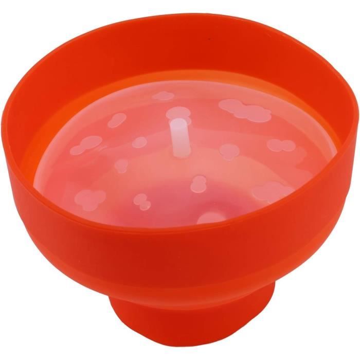 Bol À Popcorn Pliable En Silicone,Avec Couvercle,Pour Micro-ondes - Buy Silicone Bol À Popcorn Pliable En Silicone,Avec Couvercle,Pour Micro-ondes - Buy Silicone