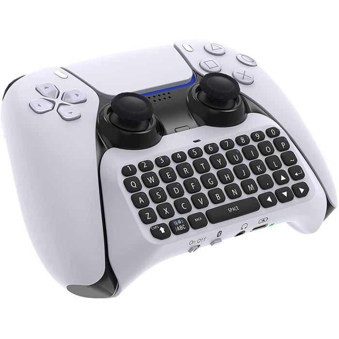 Manette de jeu sans fil 24BB contrôleur de clavier pour PS5 Dual sense haut- parleur intégré