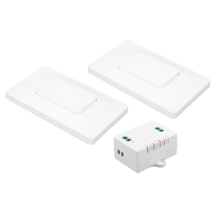 Kit d'interrupteur d'éclairage sans fil - YOSOO - Auto-alimenté - Contrôle APP - 16A Kit d'interrupteur d'éclairage sans fil - YOSOO - Auto-alimenté - Contrôle APP - 16A
