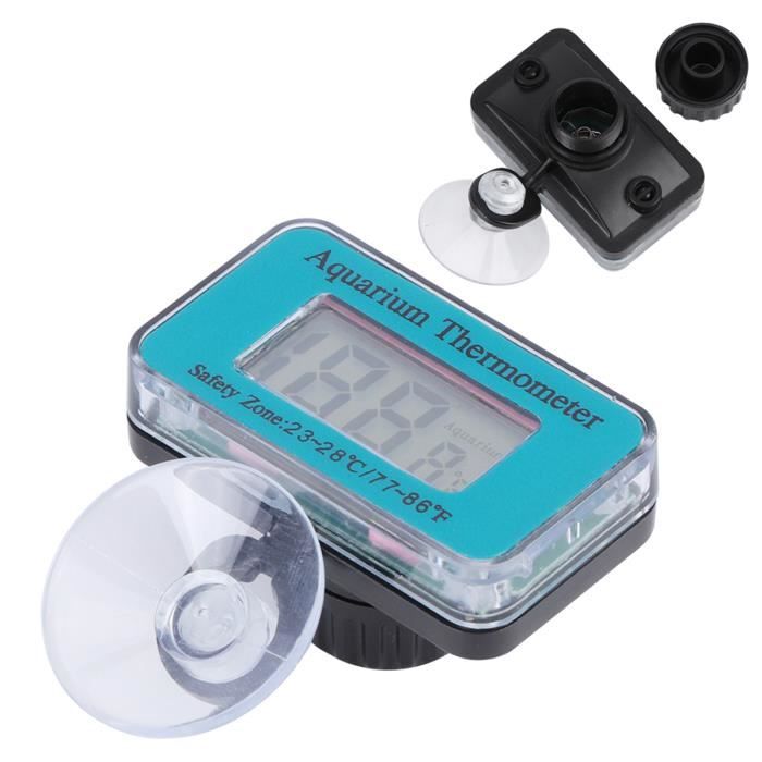 Comparer les prix de VGEBY Thermomètre digital étanche LCD pour aquarium avec ventouse